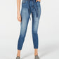 Vanilla Star Women's Belted Ankle Jeans Blue Size 15