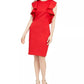 vince-camuto-womens-ruffled-sheath-dress-red-size-9