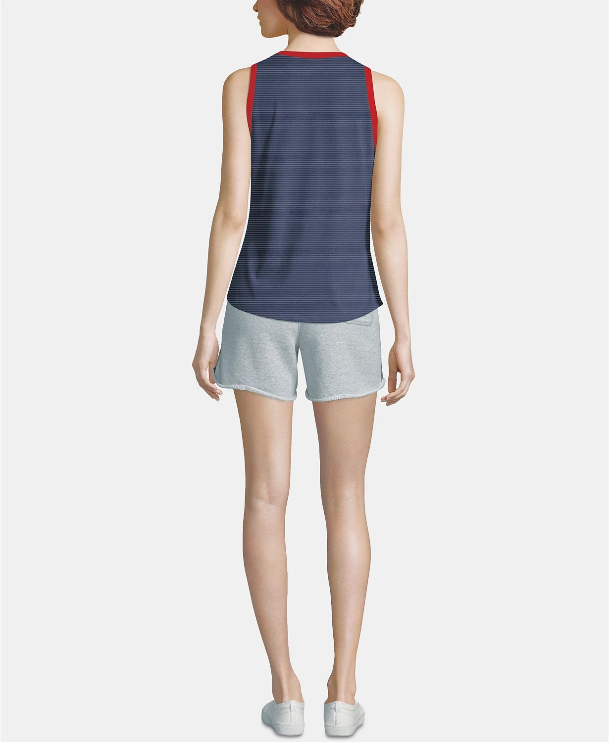 Champion Heritage Women's Cotton V-Neck Tank Top Dark Blue Size X-Large