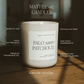 Land of the Free Home of the Brave Soy Candle - Red Matte Jar - 15 oz