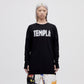 Layered Long Sleeve Tee - Black