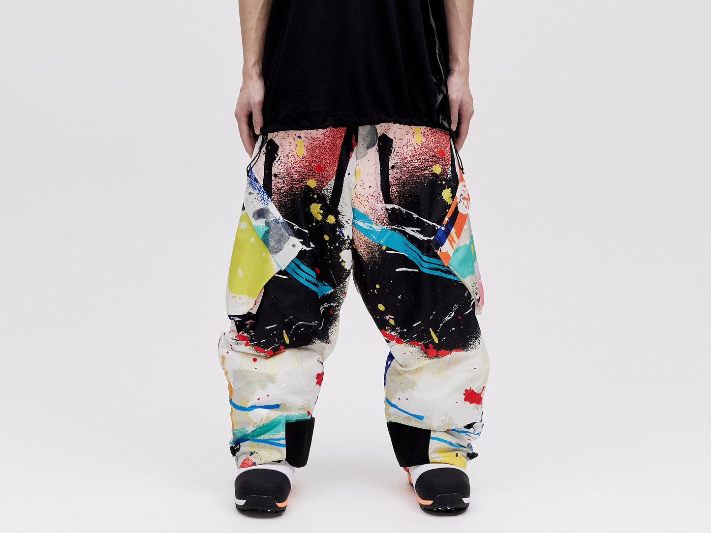 O.S Wadded Cargo Pant Unisex - Light Splatter