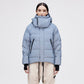 On/Off Hood O.S Down Jacket - Reflective Blue