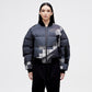 Bomber Down Jacket - Dark Pixel
