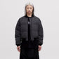 Reflective Bomber Down Jacket Unisex - Reflective Black