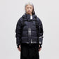 Utility Down Jacket with Backpack - Dark Pixel