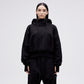 Cropped Hoodie - Black