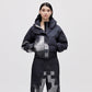 Cropped Down Jacket - Dark Pixel