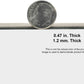 Vinyl Tile, 12 by 12-Inch, Box of 20