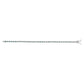14K White Gold 4.0 Cttw Alternating White and Blue Lab Grown Diamond Tennis Bracelet - 7" inches