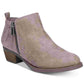 Carlos By Carlos Santana Brie Ankle Booties Women's Shoes Dark Beige Size 9 M