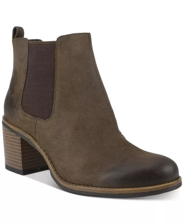 White Mountain Destiny Chelsea Booties Women's Shoes Brown Size 10 M