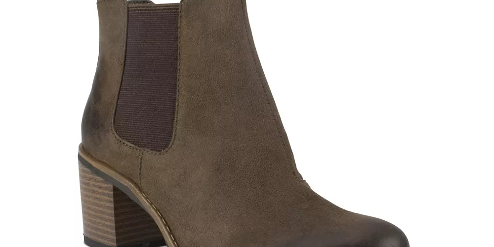 White Mountain Destiny Chelsea Booties Women's Shoes Brown Size 10 M