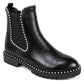 Seven Dials Women's Shelley Studded Ankle Booties Black Size 7 M
