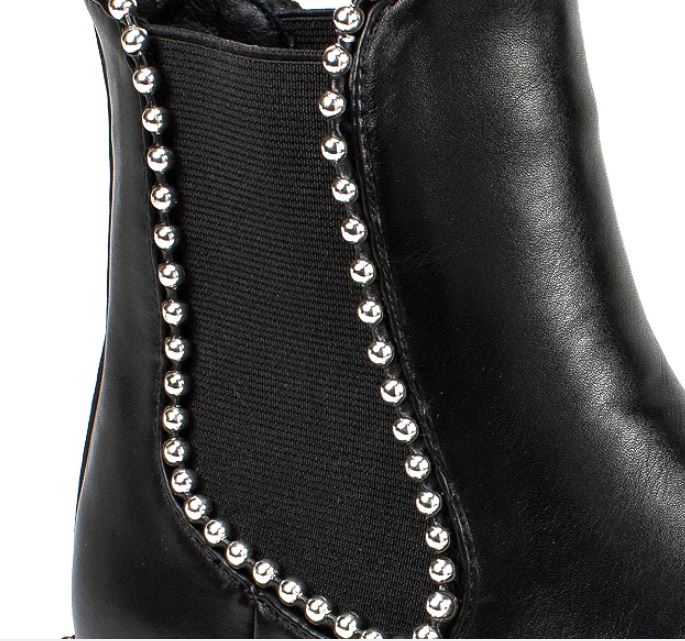 Seven Dials Women's Shelley Studded Ankle Booties Black Size 7 M
