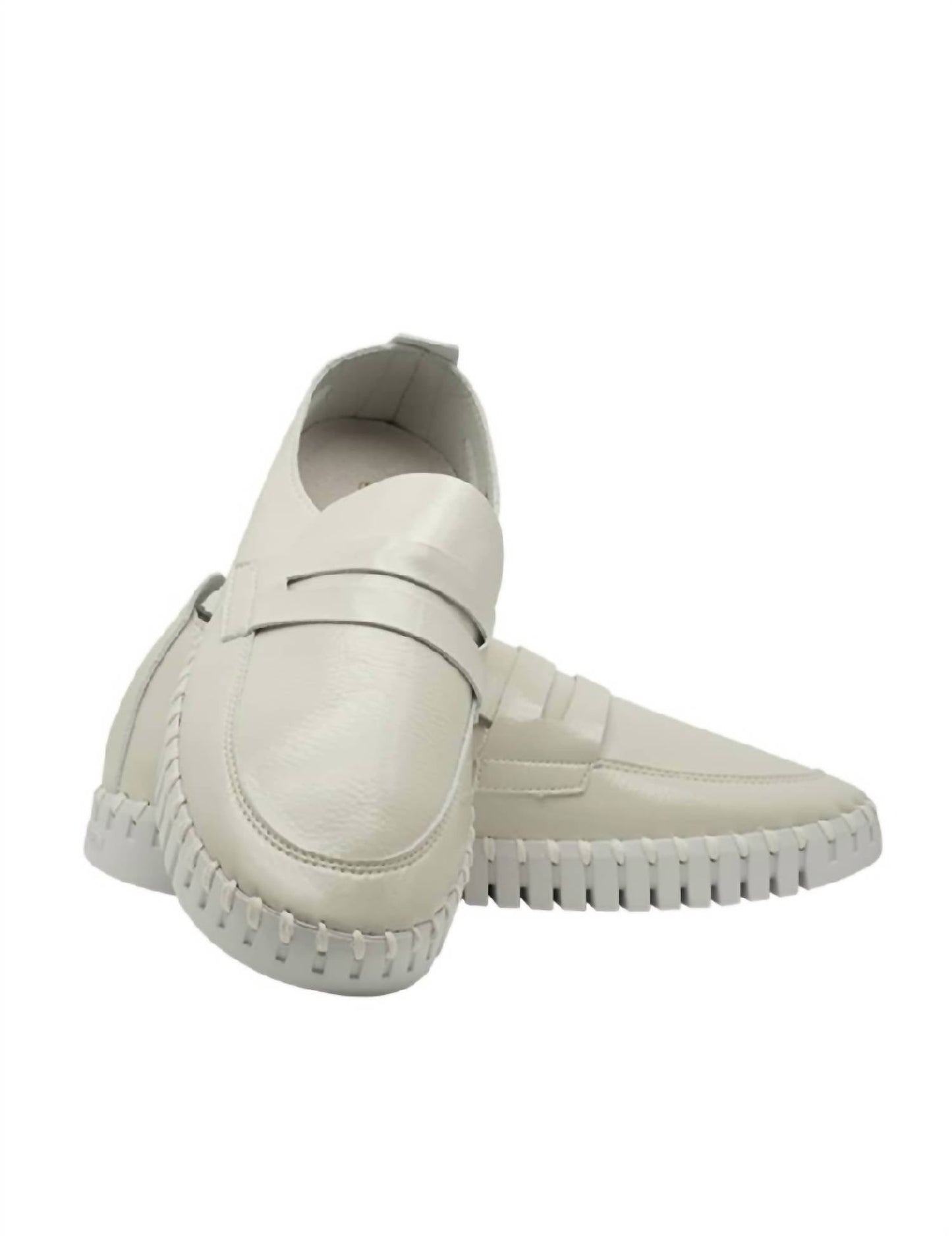 Ilse Jacobsen - TULIP 3865 MILK CREME FLAT SHOES