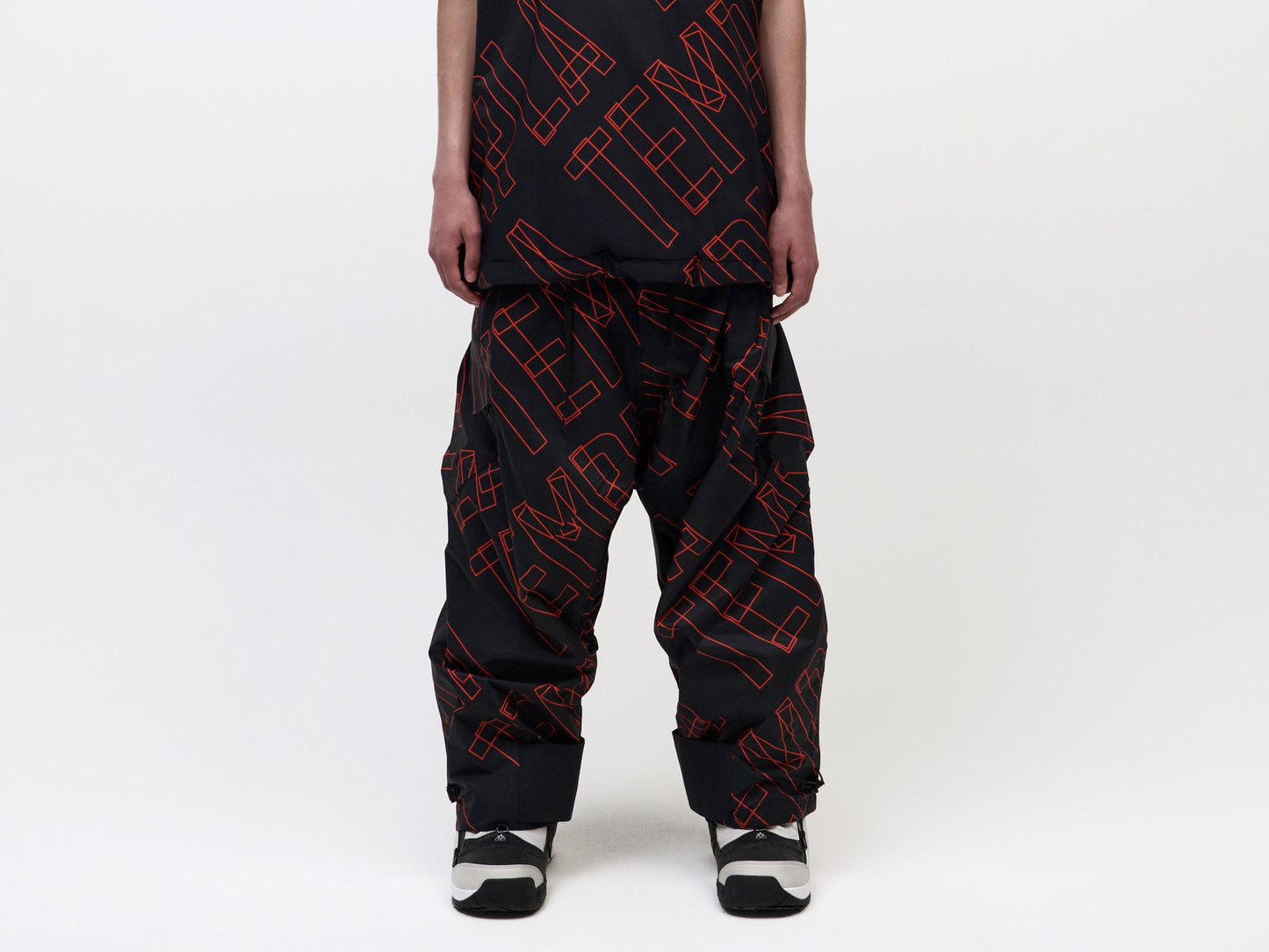 Pipe Cargo Pant Unisex - Black
