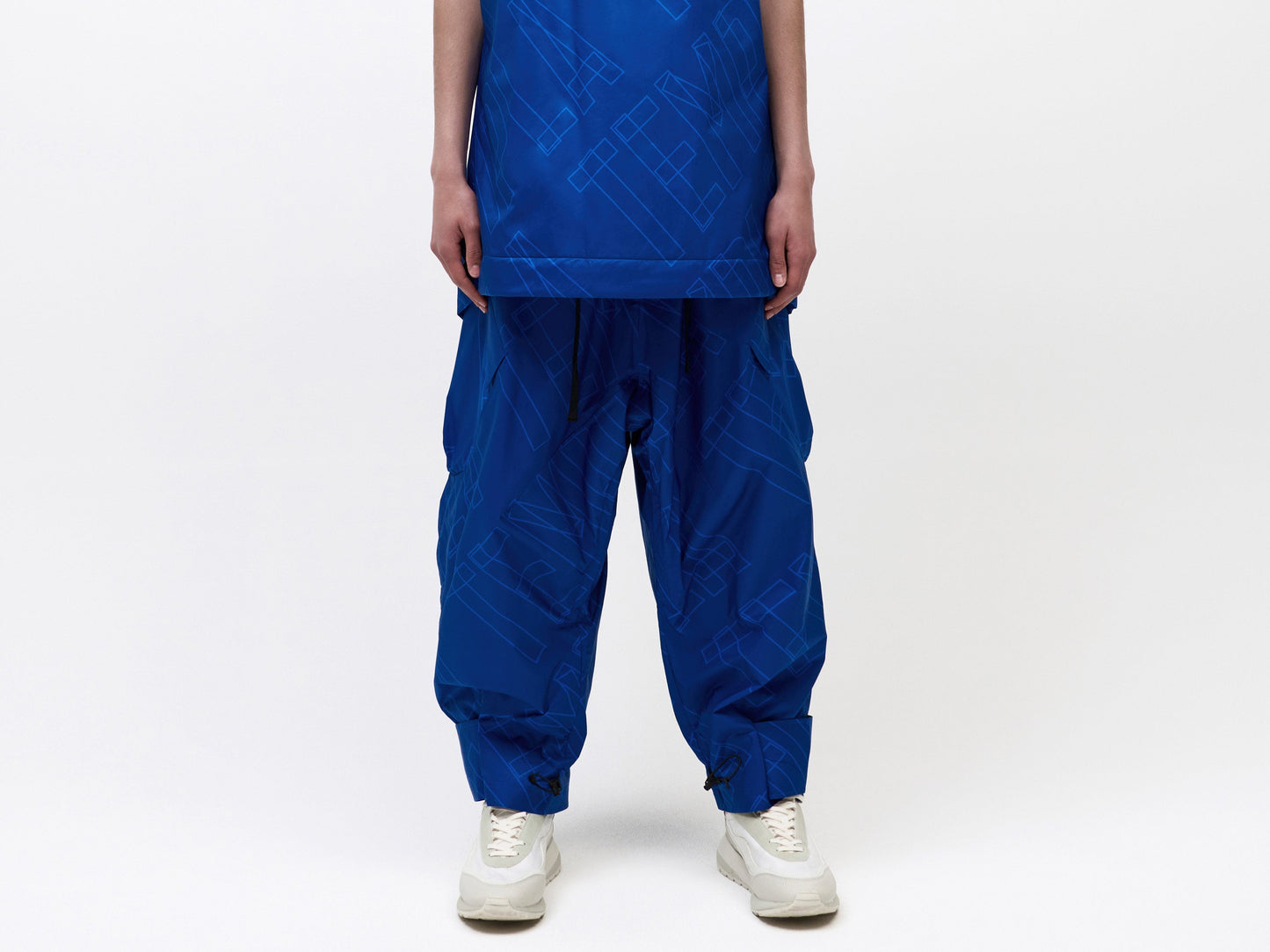 Pipe Cargo Pant Unisex - Blue