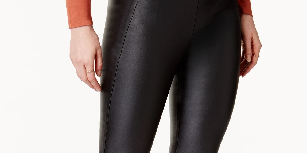 Bar III Women's Ankle Pull On Skinny Pants Black Size XX-Small