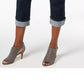 Style & Co Women's Curvy Cuffed Capri Jeans Blue Size 6