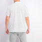 Attack Life By Greg Norman Men's 5 Iron Stripe Polo White Size XXX Large