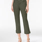 Style & Co Women's Petite Curvy-Fit Capri Jeans Green Size 4 P
