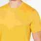 Tasso Elba Men's Supima Blend Crewneck Short-Sleeve T-Shirt Yellow Size Large
