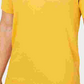 Tasso Elba Men's Supima Blend Crewneck Short-Sleeve T-Shirt Yellow Size Large