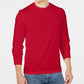 Club Room Men's Doubler Crewneck T-Shirt Red Size X-Large
