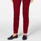 Charter Club Women's Petite Pull-On Ponte-Knit Pants Wine Size 2P