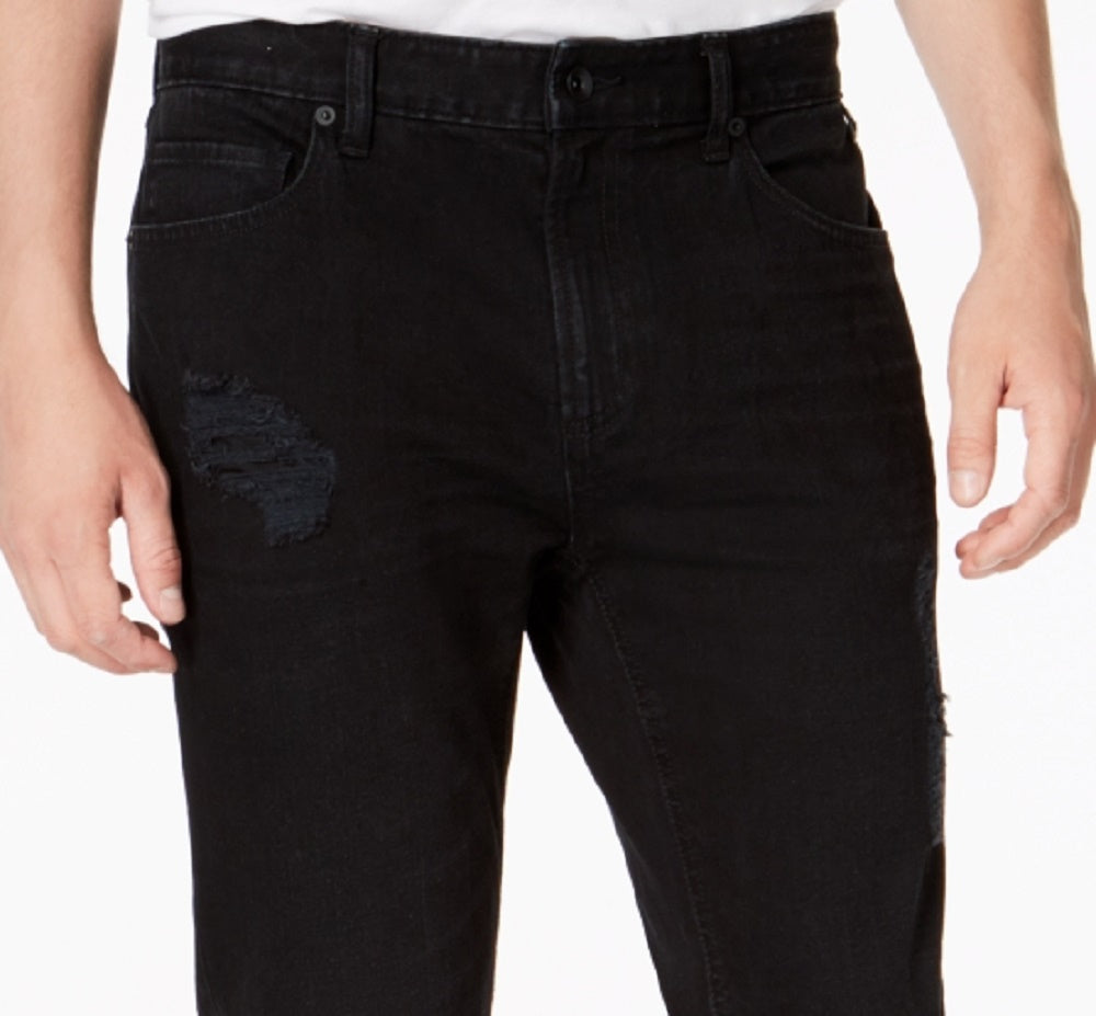 American Rag Men's Slim-Fit Stretch Destroyed Jeans  Black Size 32X32