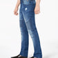 American Rag Men's Slim Fit Moto Jeans Blue Size 30X32