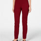 Charter Club Women's Cambridge Pull On Ponte Pants Brown Size 8