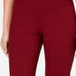 Charter Club Women's Cambridge Pull On Ponte Pants Brown Size 8