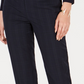 Charter Club Women's Plaid Ankle Length Pants Blue Size 10 Petite