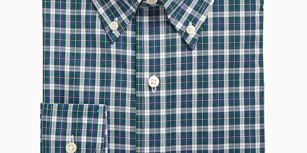 Club Room Men's Dress Regular Fit Stretch Wrinkle-Resistant Green Size 18