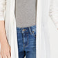 Charter Club Women's Pointelle Duster Cardigan White Size Petite Medium