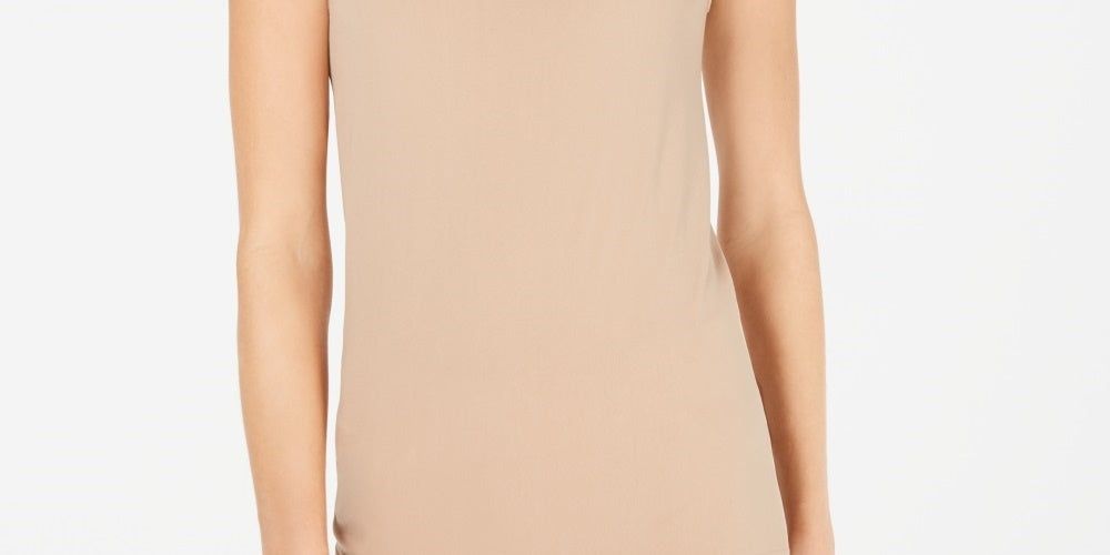 INC International Concepts Women's Seamless Tank Top Brown Size Small