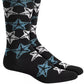 Alfani Men's Starfish Socks Black Size Regular