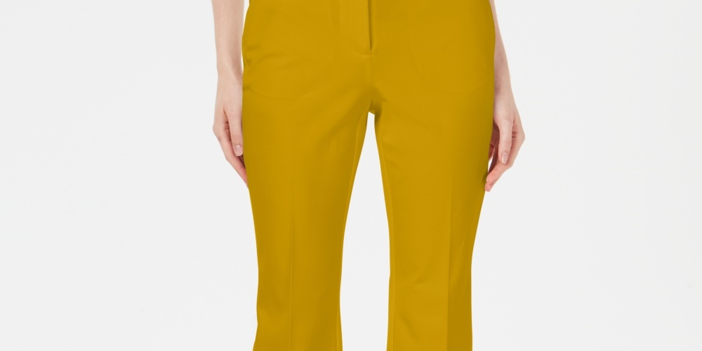 Alfani Women's Capri Pants Gold Size 6 Petite