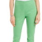 Charter Club Women's Petite Chelsea Stretch-Twill Skinny Pants Dark Green Size 10P