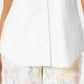 Charter Club Women's Cotton Shirt White Size 12 Petite