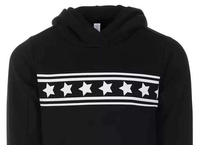 Ideology Toddler Girls Star Print Hoodie Black Size 2T Regular