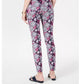 Charter Club Women's Printed Tummy Control Jeans Blue Size 14 Petite
