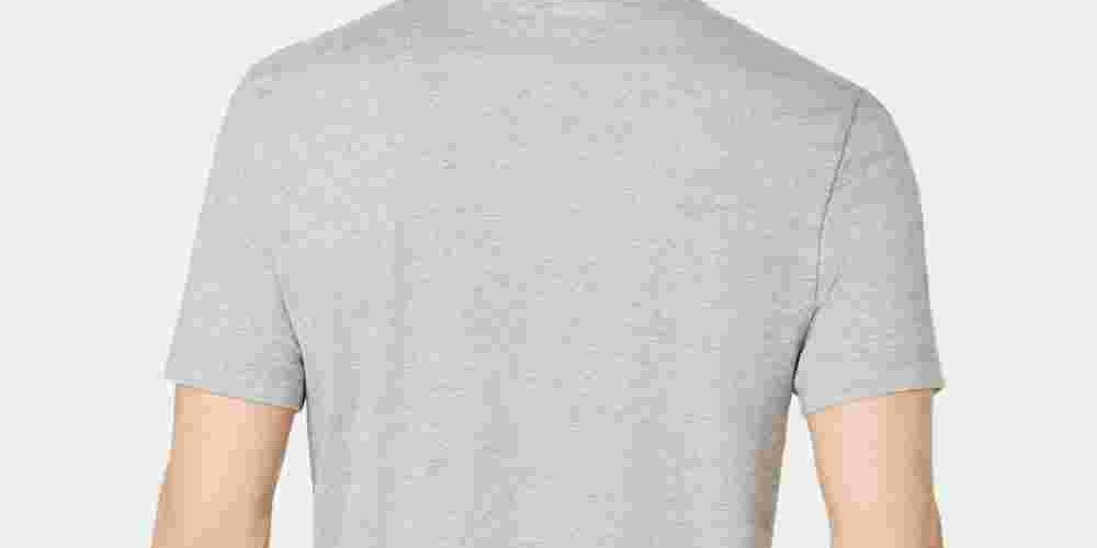 Club Room Men's Cotton Pocket T-Shirt Grey Size Small