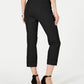 Alfani Women's Cuffed Hem Ankle Pants Black Size 8 Petite