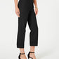 Alfani Women's Cuffed Hem Ankle Pants Black Size 8 Petite