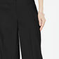 Alfani Women's Petite Wide-Leg Linen Pants  Black Size 12P
