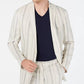 INC इंटरनेशनल कॉन्सेप्ट्स पुरुषों का स्लिम-फिट धारीदार ब्लेज़र बेज साइज़ स्मॉल