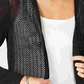 Charter Club Women's Lace Open Cardigan Top Black Size Large